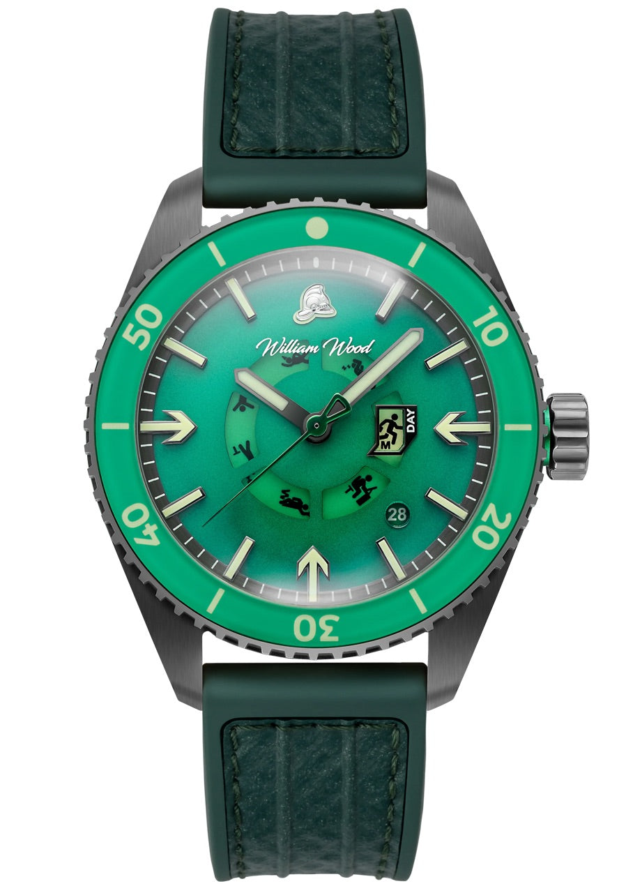 William Wood Fireman Exit Watch | Smiths Boutique