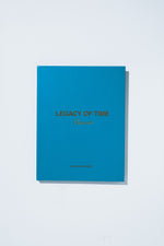 Legacy of Time — إرث الزمن, coffee table book by Sulaiman Khuraibet, cover