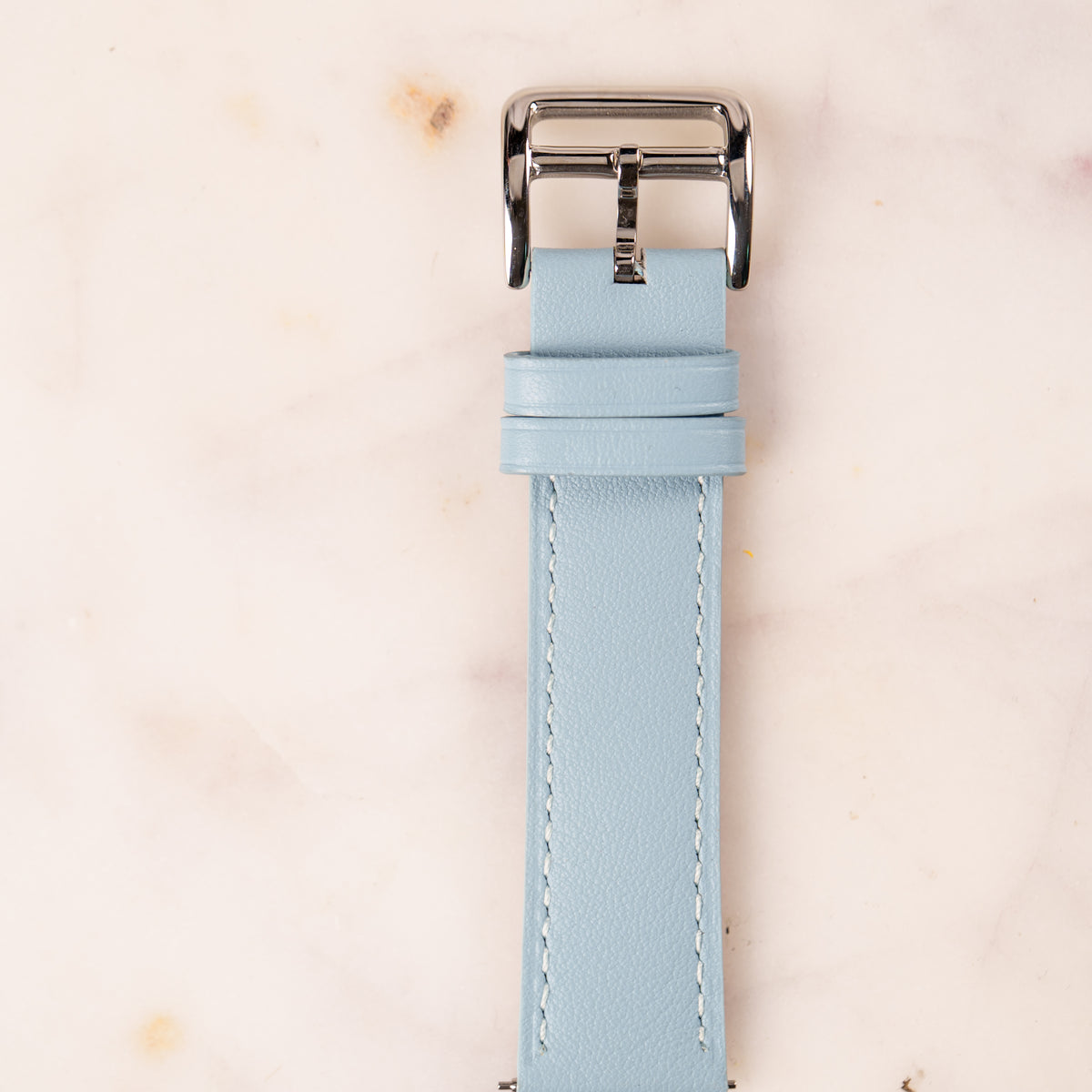Pastel Smooth Leather Strap