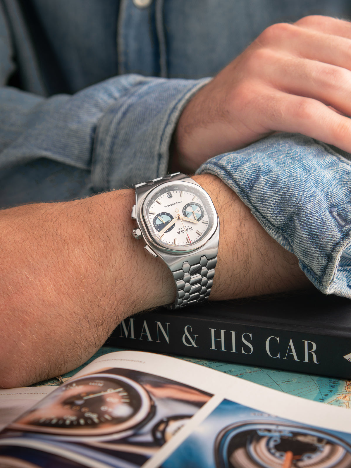 Naga GranTurismo Chronograph 39 — Amalfi