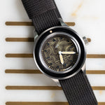AV86 x STR Kashafa limited edition watch — coffee brown topographic dial | Smiths Boutique