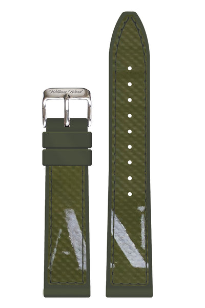 William Wood green watch strap | Smiths Boutique