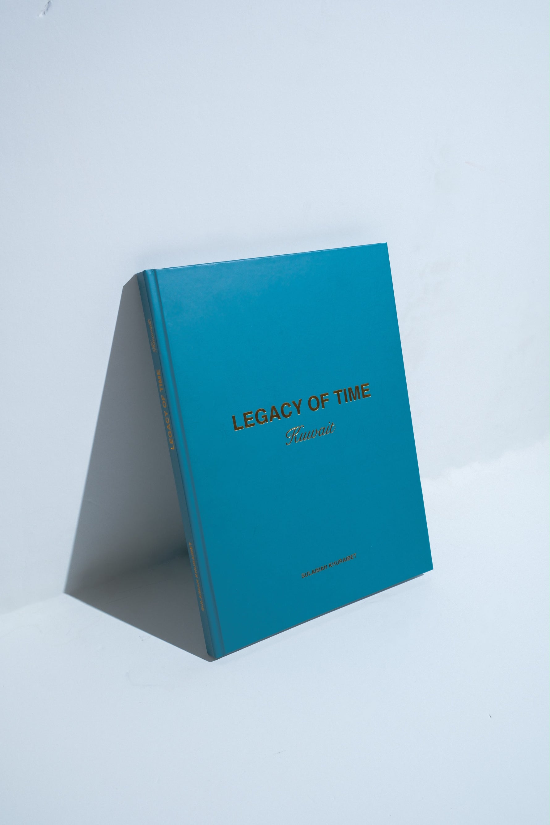 Legacy of Time by Sulaiman Khuraibet — interior spread on Kuwait's watch culture