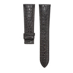 Lizard-grain brown leather watch strap | Smiths Boutique