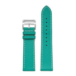 Epsom leather green watch strap | Smiths Boutique