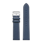 Epsom leather navy watch strap | Smiths Boutique