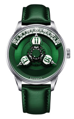 Mandetbrote Time Orbits green watch | Smiths Boutique