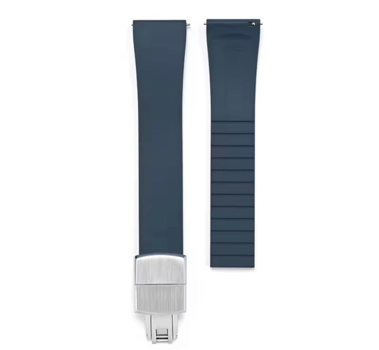Curved FKM rubber watch strap 20mm | Smiths Boutique