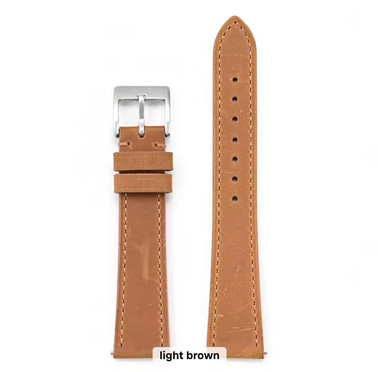 Vintage Matte Leather Strap