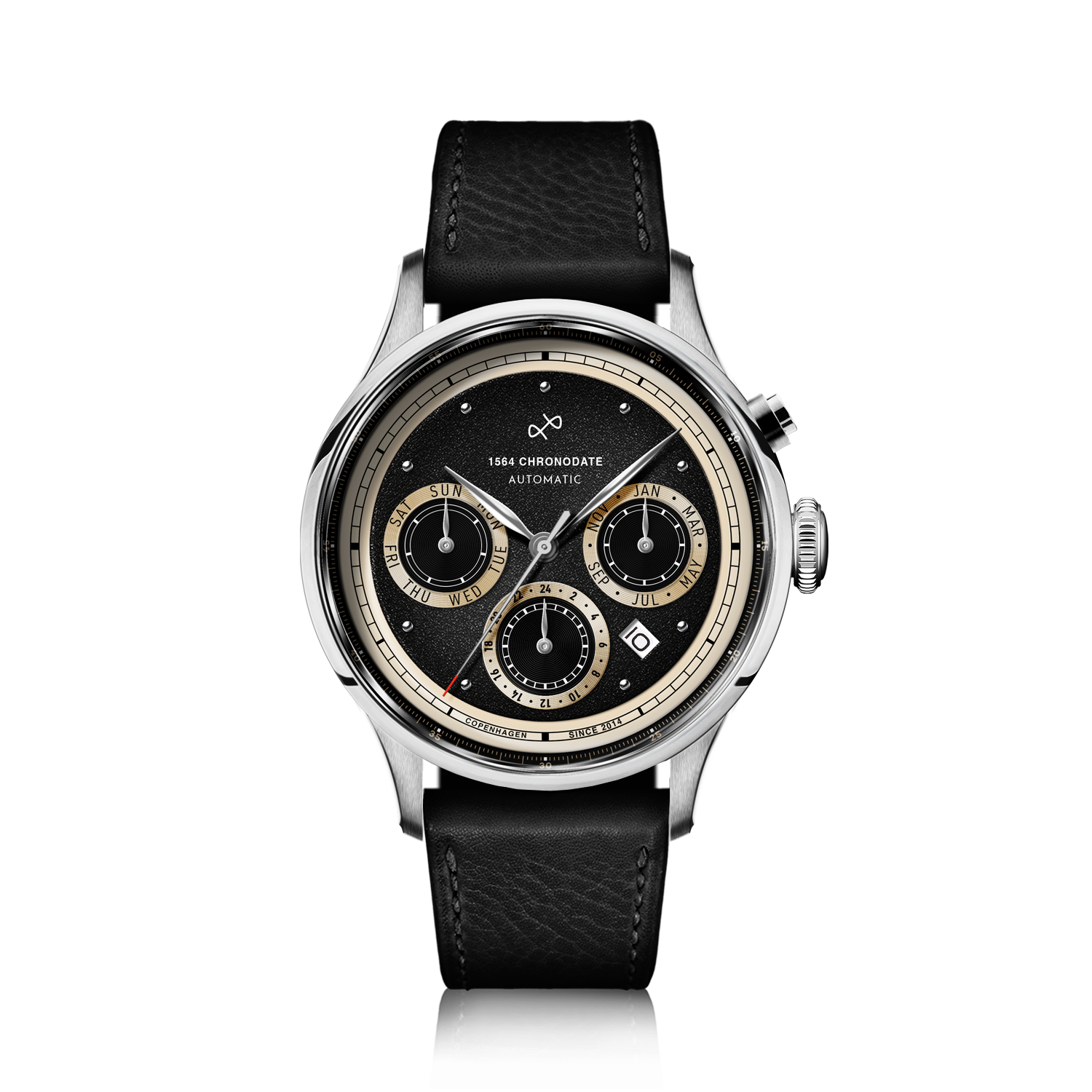 1564 Chronodate - Black