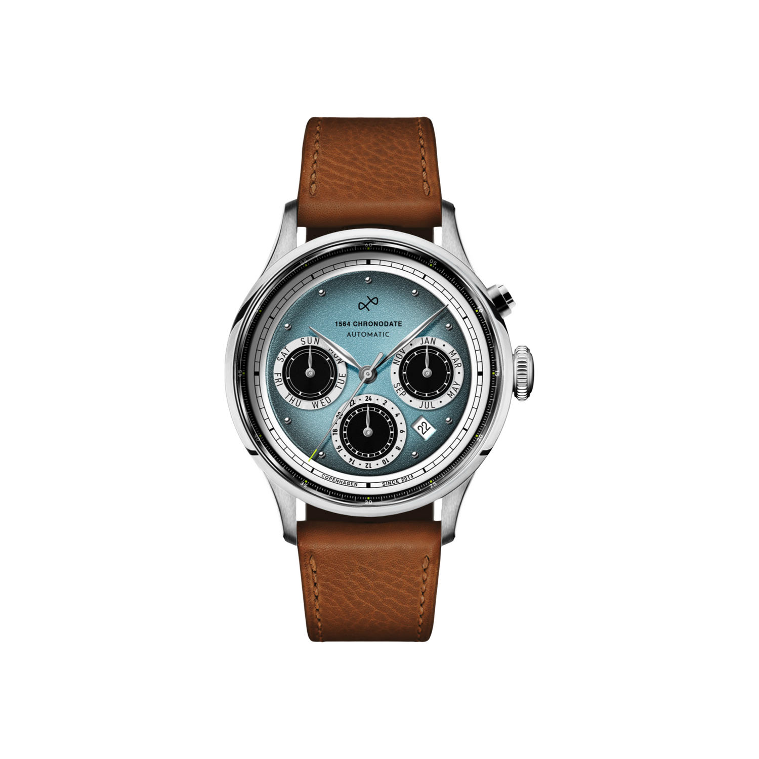 1564 Chronodate - Light Blue