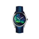 Von Doren Runde Nordic Light — Aurora-inspired dial