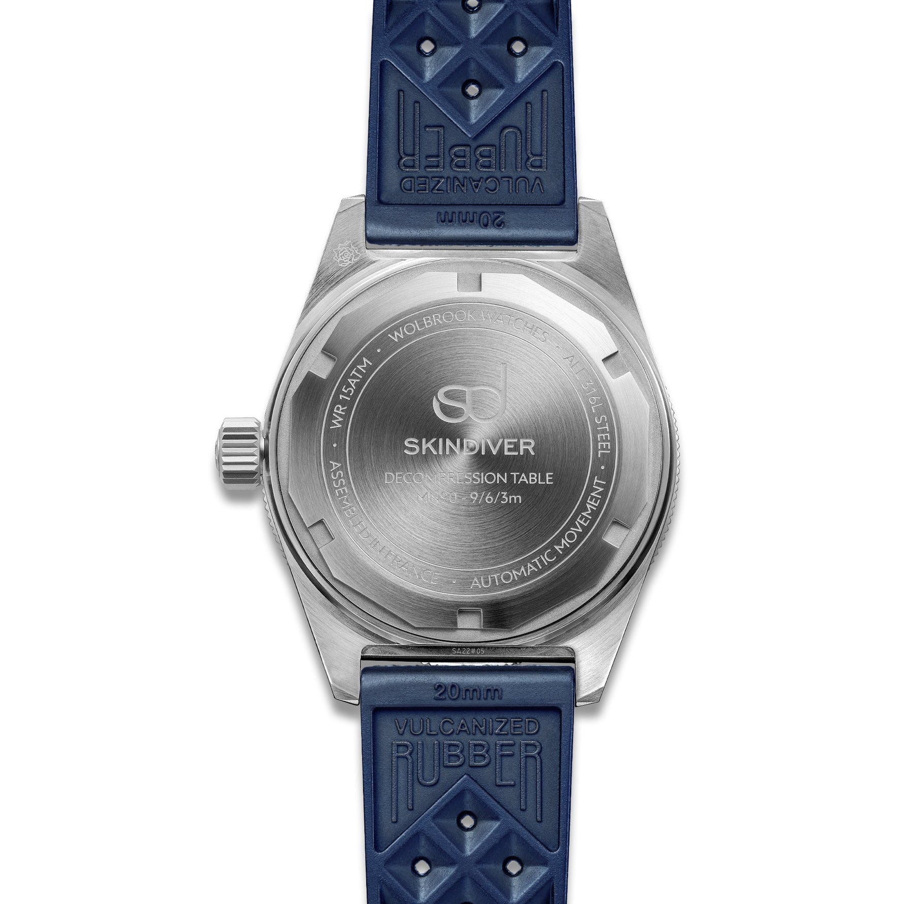 Wolbrook Skindiver Decompression MN90 screw-down caseback
