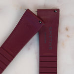 Oxblood — back side, deployant clasp | The Smiths Five