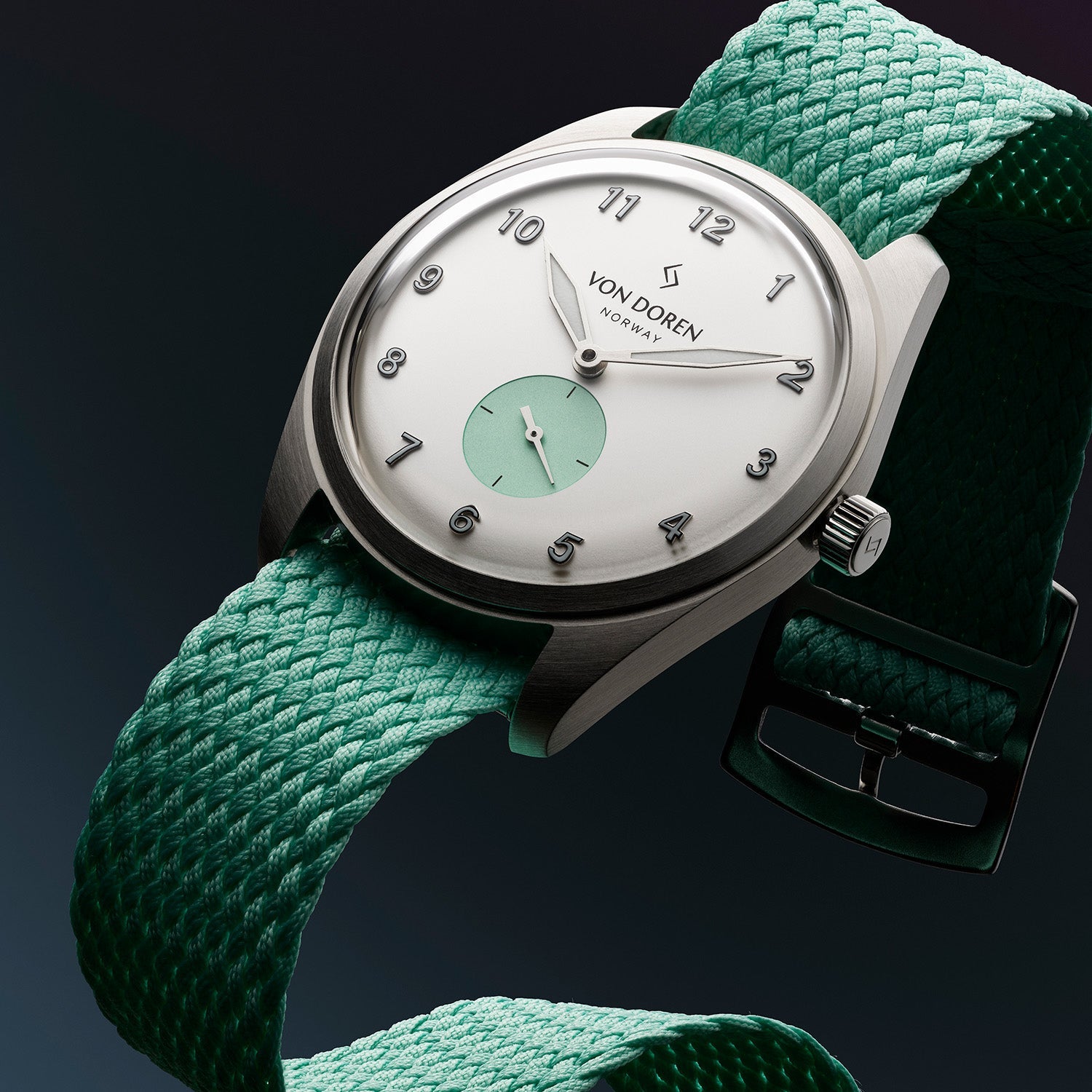 Runde Candy Sugar — with mint green perlon strap