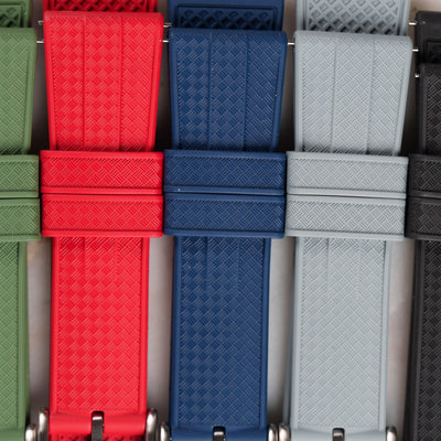 Waffle FKM Rubber Strap — all colours | Smiths Straps