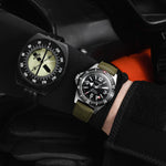 Wolbrook Skindiver II Professional dive watch on wrist