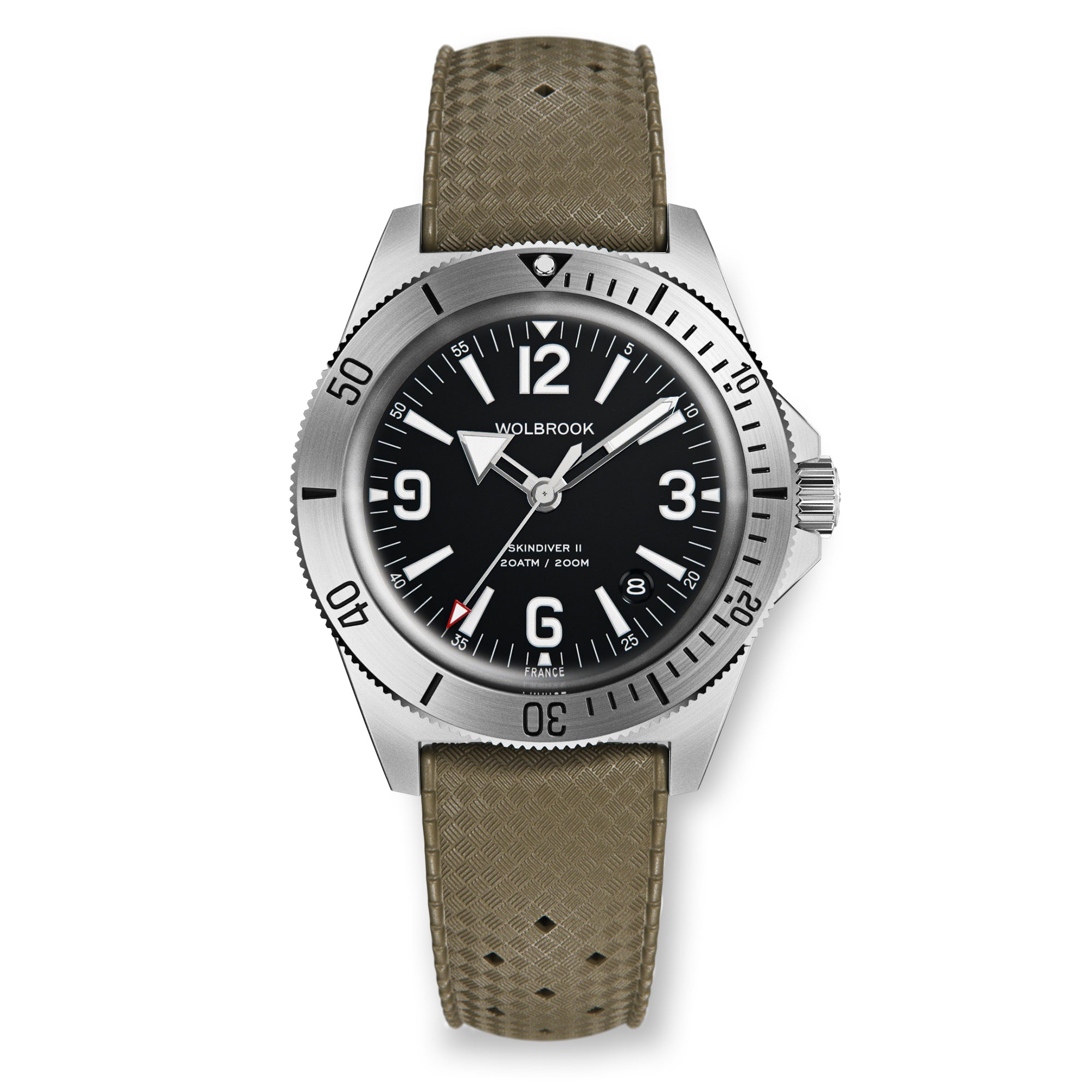 1564 Chronodate Automatic White | About Vintage – Smiths Boutique